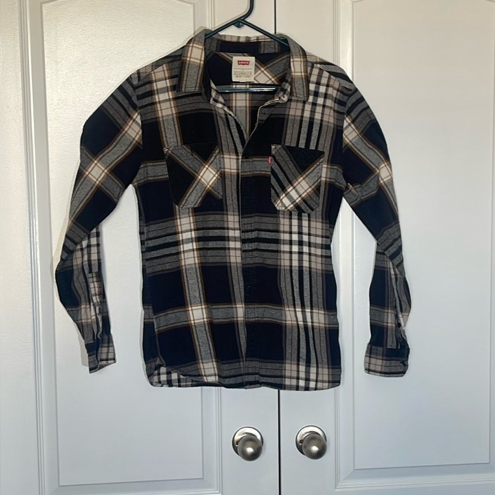 Levi’s Plaid Button Up